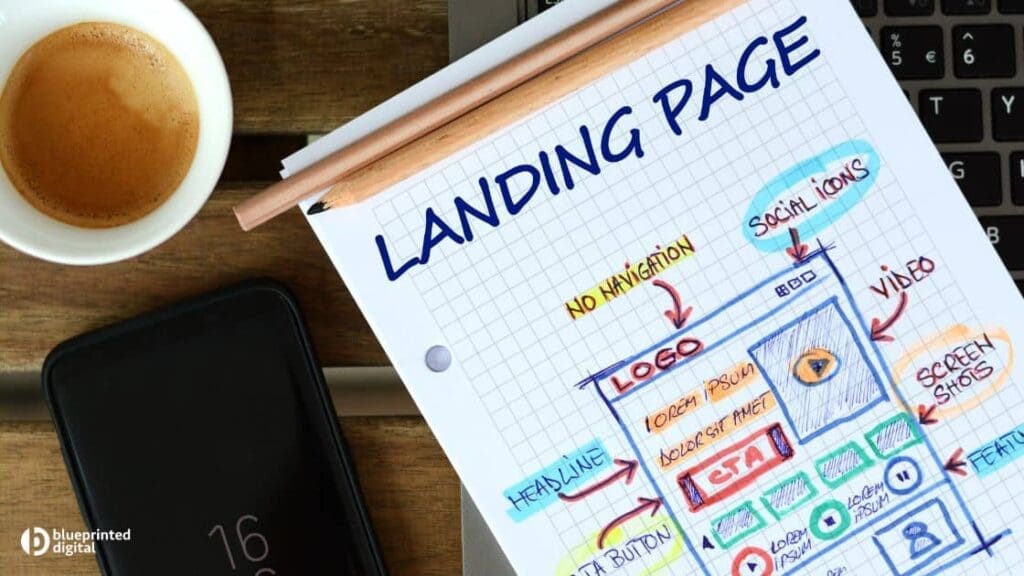 Landing pages for strategic online campaigns blueprinted digital