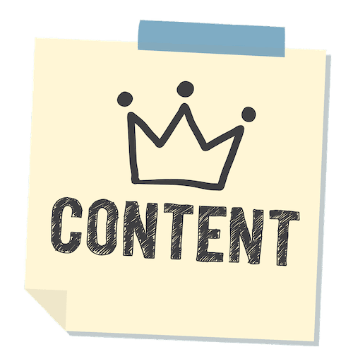 Website Design 10 Content is King on your website #blueprinted